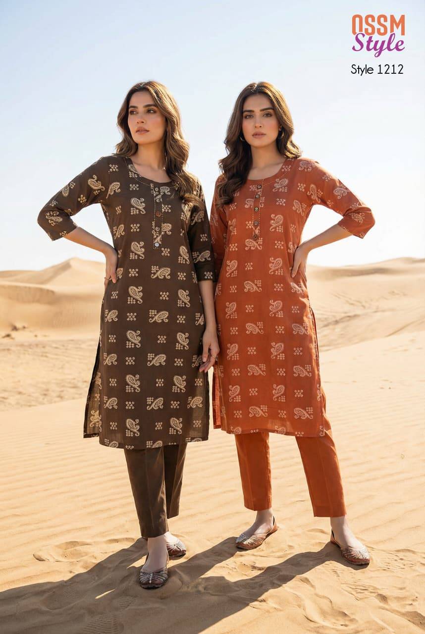 Ossm Style 1212 Wholesale kurti manufacturers in India